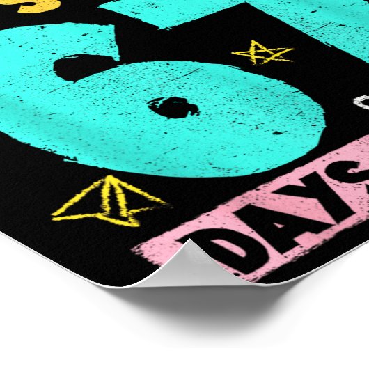 Bruh Its My 67 Days Of School Funny Design Boy Gir Poster (Ecke)