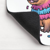 Bruh It's My Birthday Capybara Nata Boy Girl Birth Mousepad (Ecke)