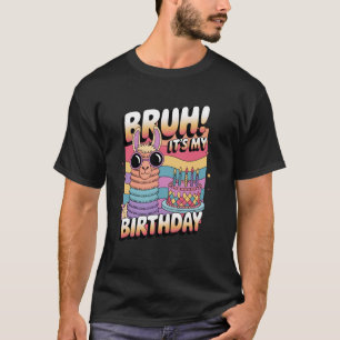 Bruh its My Birthday Pinata Llama Family Boys Girl T-Shirt