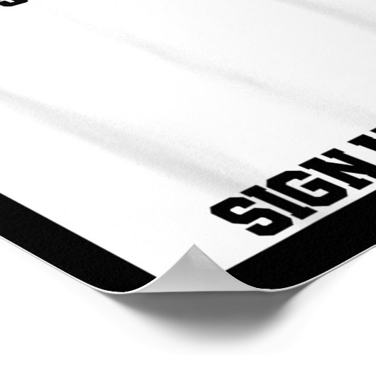 Bruh Its My Last First Day Of School Sign My Poster (Ecke)