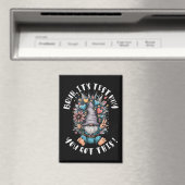 Bruh it's test day you got this funny school motiv magnet (In Situ (Geschirrspüler))