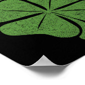 Bruh Kleeblatt Clover St. Patrick's Day Men Boy Ki Poster (Ecke)