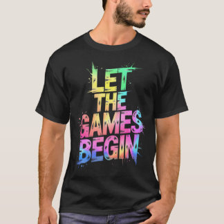Bruh Lass Die Spiele Beginnen Sportlehrer Sprung A T-Shirt