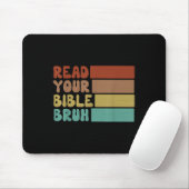 Bruh lest das Christliche Kirchenlager F Mousepad (Mit Mouse)
