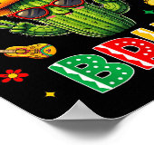Bruh Lets Fiesta Cinco De Mayo Mexican Party Funny Poster (Ecke)