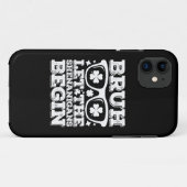 Bruh Ließ die Shenanigans Begin St Patrick's Day Case-Mate iPhone Hülle (Rückseite (Horizontal))