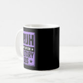 Bruh Lila für Militärkinder Kaffeetasse (Vorderseite Links)