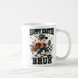 Bruh Lustiger Bunny Hase Liebt Eier Frohe Ostern R Kaffeetasse