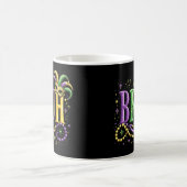 Bruh Mardi Gras - Funny und Festivals Kaffeetasse (Mittel)