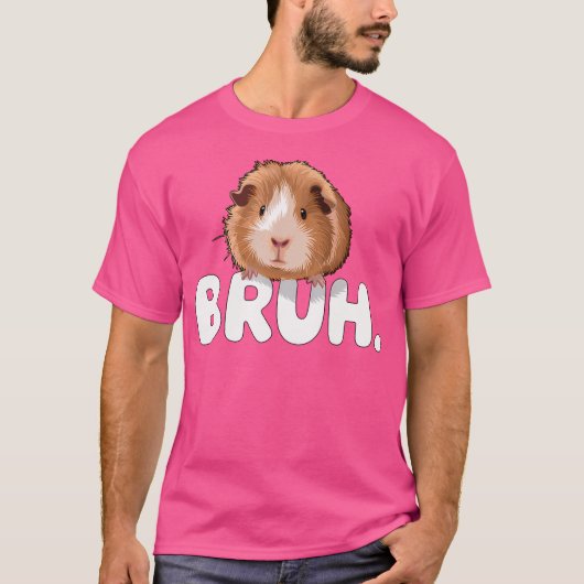 Bruh Meerschweinchen T-Shirt (Vorderseite)