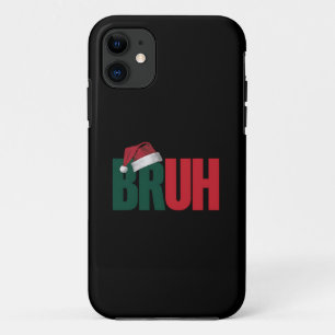 Bruh Meme Funny sagt Bro Weihnachten grüßen Case-Mate iPhone Hülle