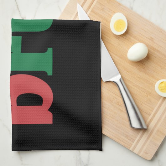 Bruh Meme Funny sagt Bro Weihnachten grüßen Geschirrtuch (Viertel Falte)