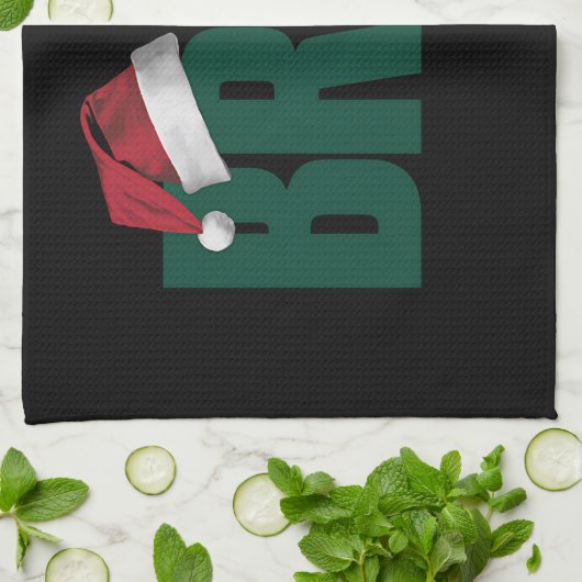 Bruh Meme Funny sagt Bro Weihnachten grüßen Geschirrtuch (Gefaltet)