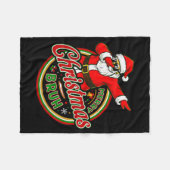 Bruh Meme Funny Saying Bro Greeting Teens Boys Men Fleecedecke (Vorderseite (Horizontal))