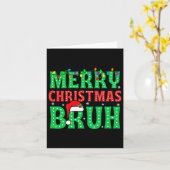 Bruh Meme Funny Sprichwort Bro Greens Teens Boys M Karte (Gelbe Blume)