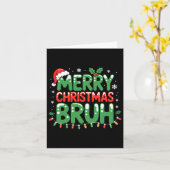 Bruh Meme Funny Sprichwort Bro Greens Teens Boys M Karte (Gelbe Blume)