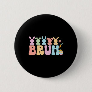 Bruh Meme Funny Sprichwort Bro Greeting Teens Boys Button