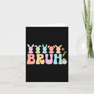 Bruh Meme Funny Sprichwort Bro Greeting Teens Boys Karte