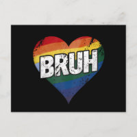 Bruh Meme Funny Sprichwort Bro Gruß Gay LGBT Pride