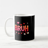 Bruh Meme Funny Sprichwort Bro Gruß Teens Jungs im Kaffeetasse (Links)