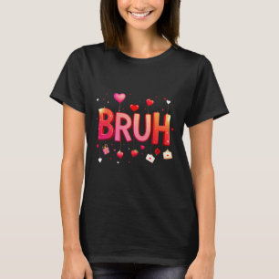 Bruh Meme Funny Sprichwort Bro Gruß Teens Jungs im T-Shirt