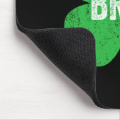 Bruh Meme Kleeblatt Funny St Patricks Day Teens Bo Mousepad (Ecke)