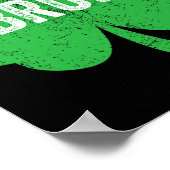 Bruh Meme Kleeblatt Funny St Patricks Day Teens Bo Poster (Ecke)