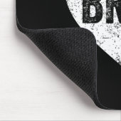 Bruh Meme Liebe Herz Lustiger Valentinstag Mädchen Mousepad (Ecke)