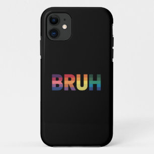 Bruh Meme Lustiger Spruch Bro Gruß Schwul LGBT Sto Case-Mate iPhone Hülle