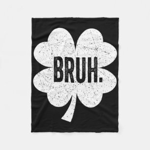 Bruh Meme Lustiger Spruch Bro Gruß Teen Boy St. Pa Fleecedecke