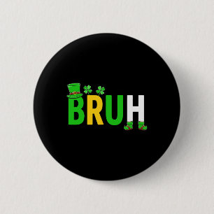 Bruh Meme Lustiger Spruch Bro Gruß Teenager Junge Button