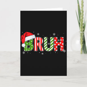 Bruh Meme Lustiger Spruch Bro Gruß Teenager Jungen Karte