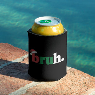 Bruh Meme Lustiger Spruch Bro Gruß Weihnachten Dosenkühler