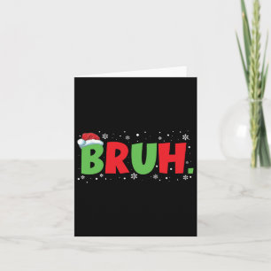 Bruh Meme Lustiger Spruch Teens Gruß Jungen Jugend Karte