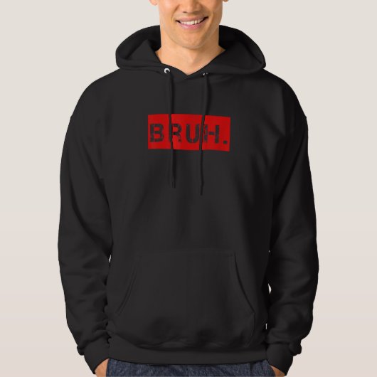 Bruh Meme Sprichwort Brother Greeting Boys Men Tee (Vorderseite)