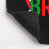 Bruh Meme Weihnachten Mousepad (Ecke)