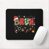 Bruh Merry Christmas Funny Meme Bro Greeting Teens Mousepad (Mit Mouse)