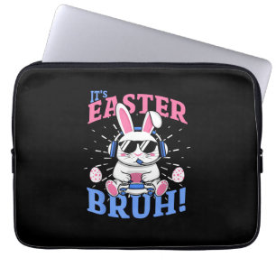 Bruh Oaster Bunny Gamer Gaming Video Games Men Boy Laptopschutzhülle