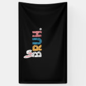 Bruh Oaster Bunny Niedlich Meme for Kids _2 Banner (Vertikal)