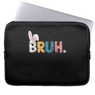 Bruh Oaster Bunny Niedlich Meme for Kids _2 Laptopschutzhülle