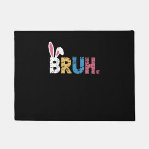 Bruh Oaster Bunny Niedlich Meme for Kids _3 Fußmatte