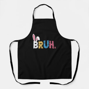 Bruh Oaster Bunny Niedlich Meme for Kids _3 Schürze
