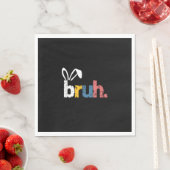 Bruh Oaster Bunny Niedlich Meme for Kids _5 Serviette (Beispiel)