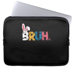 Bruh Oaster Bunny Niedlich Meme for Kids _6 Laptopschutzhülle