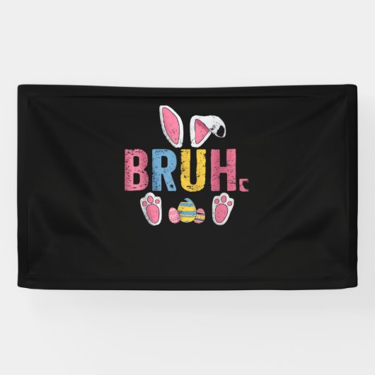 Bruh Oaster Bunny Niedlich Meme for Kids _7 Banner (Horizontal)