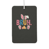 Bruh Oaster Bunny Niedlich Meme for Kids _8 Autolufterfrischer (Vorderseite)