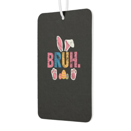 Bruh Oaster Bunny Niedlich Meme for Kids _8 Autolufterfrischer (Links)