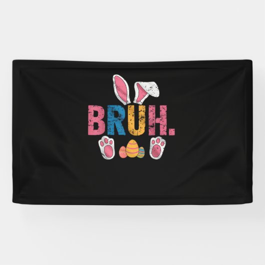 Bruh Oaster Bunny Niedlich Meme for Kids _8 Banner (Horizontal)