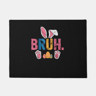 Bruh Oaster Bunny Niedlich Meme for Kids _8 Fußmatte