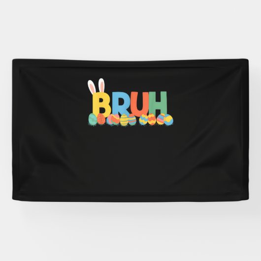Bruh Oaster Bunny Niedlich Meme for Kids _9 Banner (Horizontal)